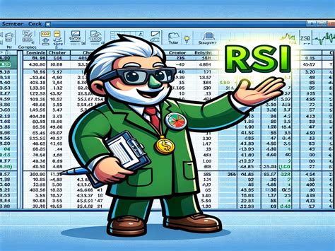 RSI Calculation Excel Image