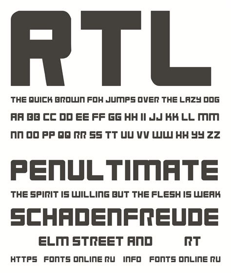 RTL Fonts