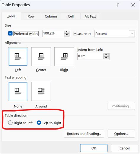 RTL Formatting Tips