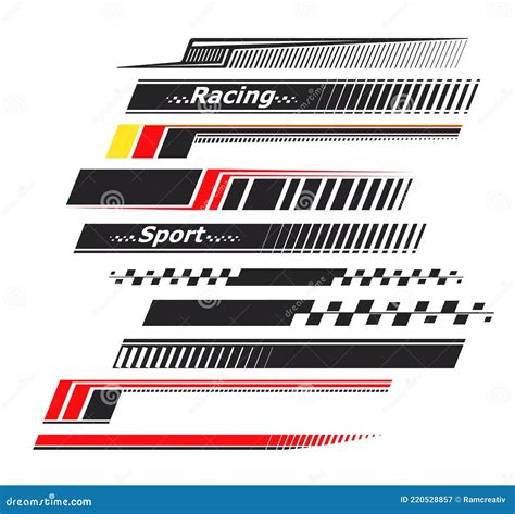 Racing Stripe Tattoo Designs