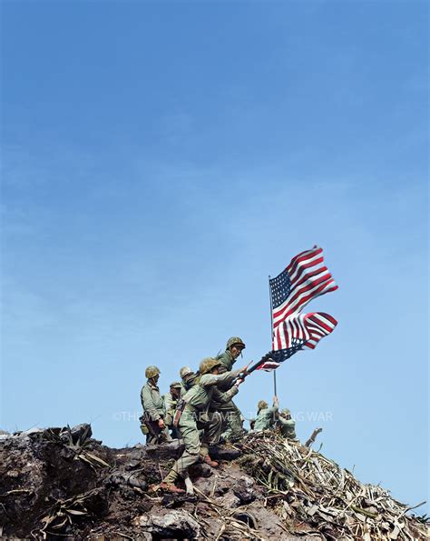 Raising the flag in independence movements