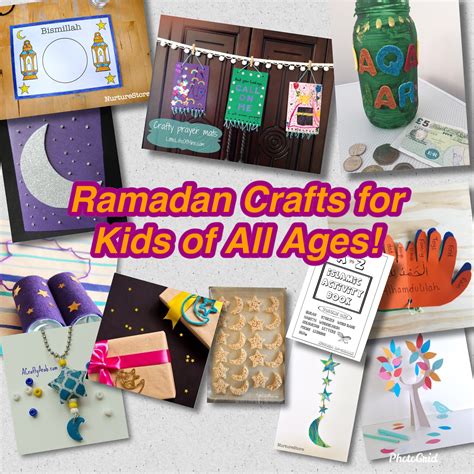 Ramadan Crafts for Different Age Groups