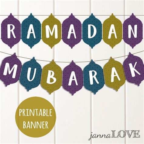 Ramadan Decoration Printables