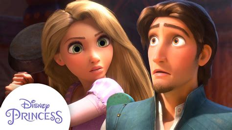 Rapunzel and Flynn Rider