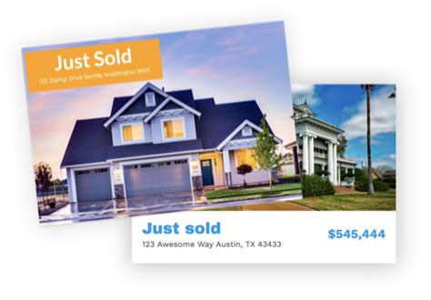 Real Estate Postcard Personalization