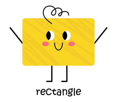 Rectangle Shape For Kids