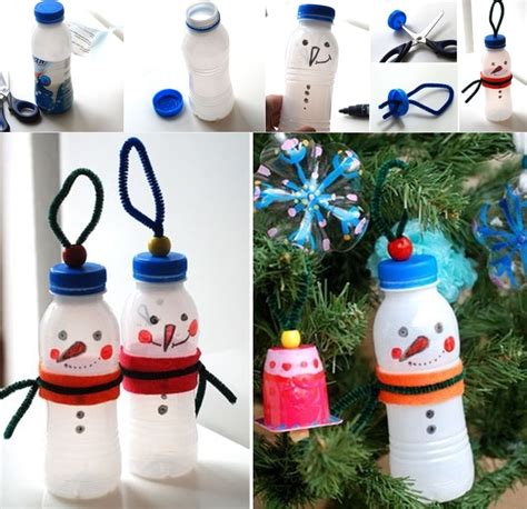 Recycled Material Christmas Ornaments