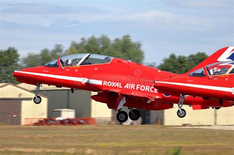 Red Arrows performance at RIAT