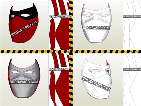 Red Hood Helmet Pattern Making