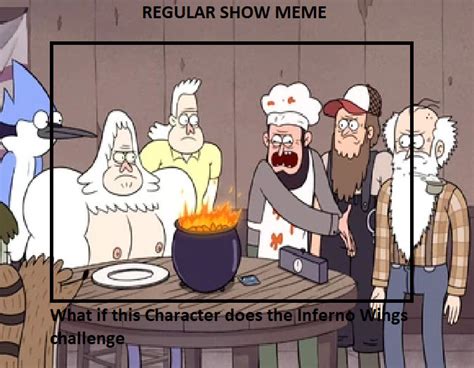 Regular Show meme template 1