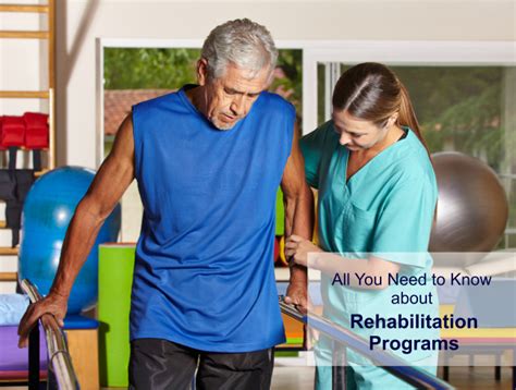 Description of Rehabilitation Programs