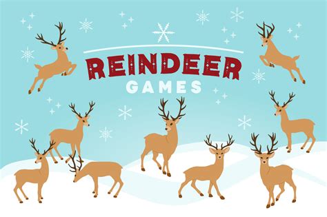 Reindeer Games Christmas Stationery