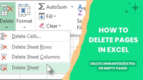 Remove Blank Pages In Excel