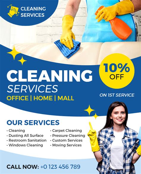 Residential Cleaning Company Flyer