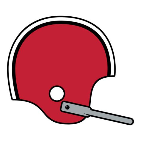 Retro Football Helmet Template