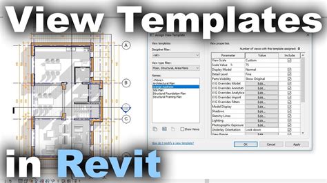 Revit View Templates Example