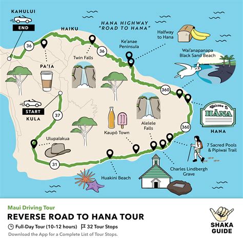 Road to Hana Map