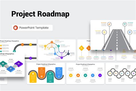 Roadmap PPT Templates for Project Management