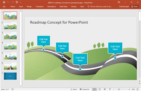 Roadmap Template for PowerPoint 2013