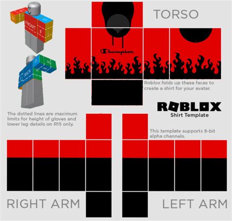 Roblox Custom Shirt Template 2