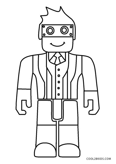 Roblox Free Coloring Pages