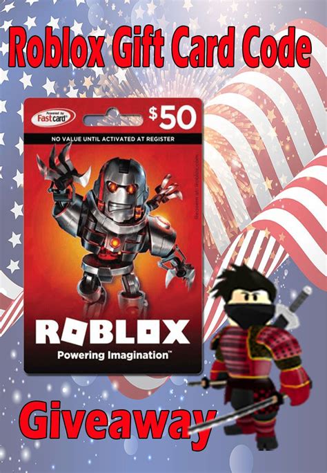 Roblox Gift Card Template 2