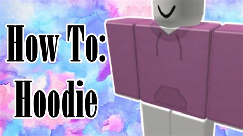 Roblox Hoodie Design Tutorial