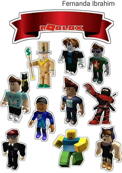 Roblox Printable Character