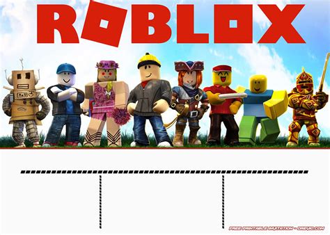 Roblox Printable Templates