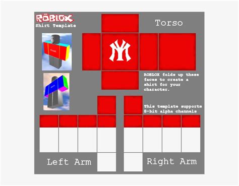 Roblox Shirt Template