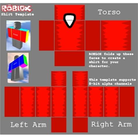 Roblox Shirt Template Design