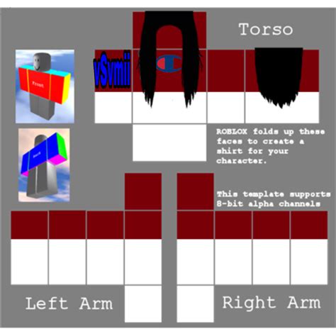 Anime-inspired Roblox shirt