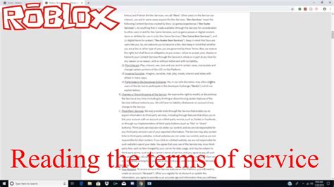 Understanding Roblox's Terms of Service