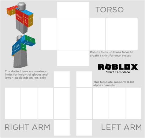 Roblox Transparent Shirt Template Creative Expressions