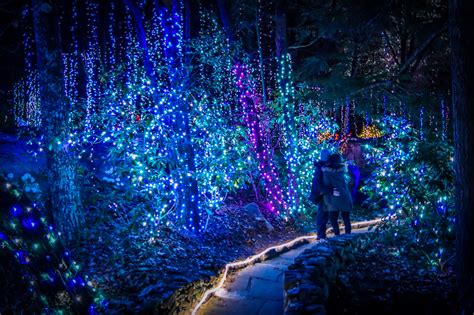 Rock City Christmas Lights Garden