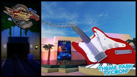 Rock 'n' Roller Coaster Theming