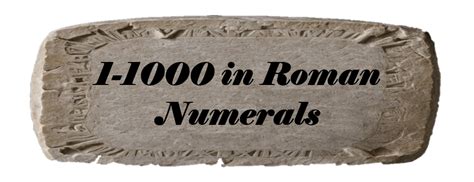 Roman Numeral Culture