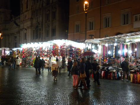 Rome Piazza Navona Christmas Market