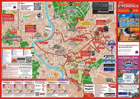 Rome Tourist Map