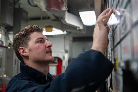 The USS Ronald Reagan undergoing maintenance