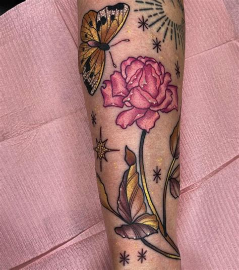 Rose Gold Tattoo