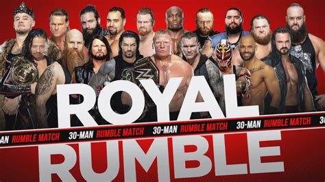 Royal Rumble Match Card 2