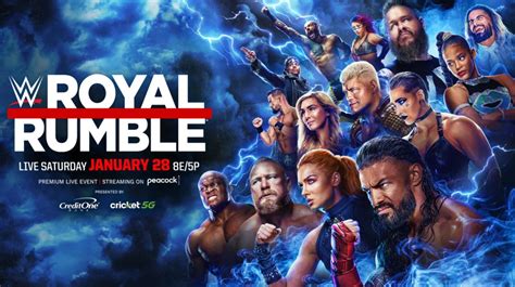 Royal Rumble Match Card 6