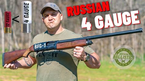 Russian 4 gauge shotgun vintage collection