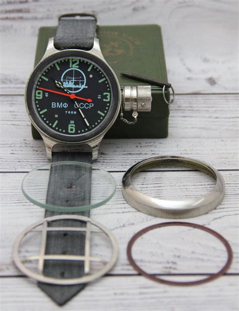 Russian Combat Divers Watch on a wrist