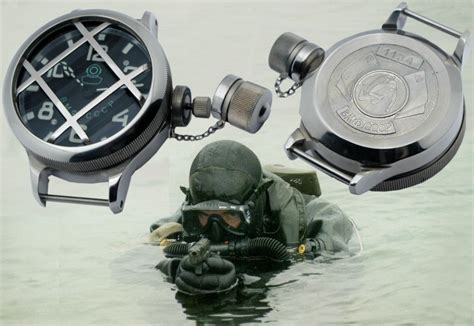 Russian Combat Divers Watch bezel operation