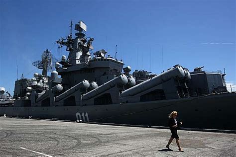 Russian Warships Docked at Tartus