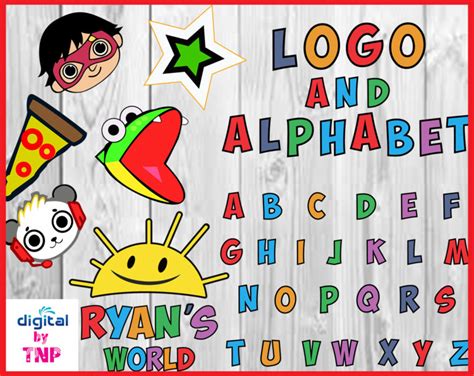 Ryan's World Alphabet Activity