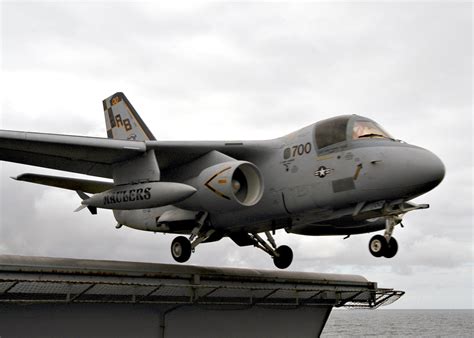 S-3 Viking Landing on Aircraft Carrier