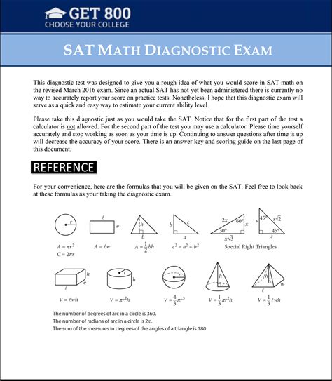 SAT Math Practice Test Image 2